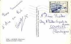 CPA Ile de Re Sunset with the Ocean