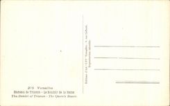 CPA Versailles hameau de Trianon Le Boudoir de la Reine 