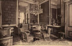 CPA Palate of Fontainebleau Cablnet of Abdication