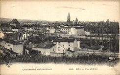 CPA L'auvergne Pittoresque Riom Vue Generale