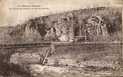 CPA Le Morvan Illustre Les Roches Du Bournoux Et Pont Du Monthal