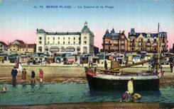 CPA Berck Beach the Casino And the Beach
