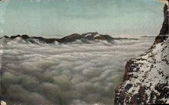 CPSM Vue aerinne Montagnes 