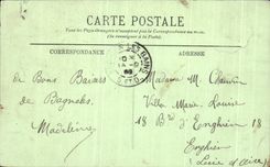 CPA Bagnoles De L'Orne Cascade de Pierre Le Roc au Chien