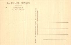 CPA Nimes the Gate of Auguste