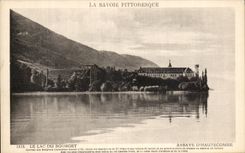 CPA Picturesque Savoy the Lake Of Le Bourget Abbey of Hautecombe