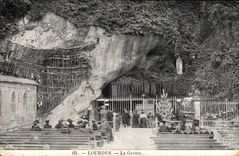CPA Lourdes the Cave