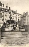 CPA Nantes Fountain of the Royal Place