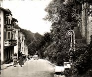 CPA Capvern Les Bains Street of the Thermal baths and staircase of the walks