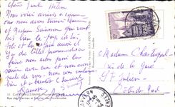 CPA Capvern Les Bains Street of the Thermal baths and staircase of the walks