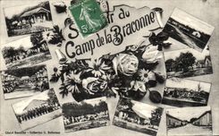 CPA Of the Camp Of Braconne