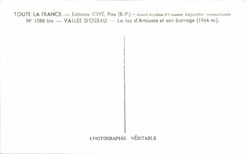 CPA Valley D' Ossau the Lake Artouste and its stopping