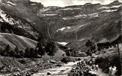 CPA Gavarnie the Circus and Gave