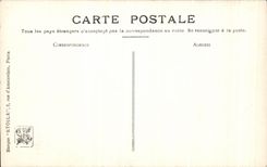 CPA Salon 1909 Tolstoi writing its proclamation surrounds of the sufferings of its Russia country