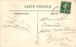 CPA Together Of Good Help And the Monument Of Jeanne d' Arc