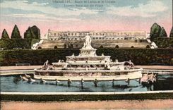 CPA Versailles Bassin De Latone Et Le chateau