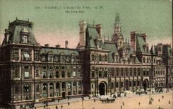 CPA Paris the Town hall