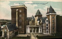 CPA Pau Le Chateau Henri IV Facade Principale