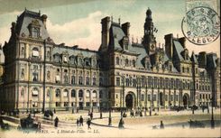 CPA Paris the Town hall
