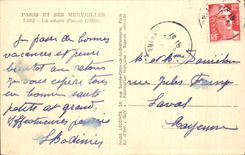 CPA Paris the large palace