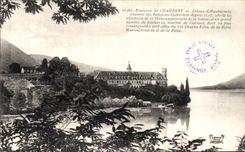 CPA Environs E Chambery Abbaye of Hautecombe Brood of the Monks cistercians