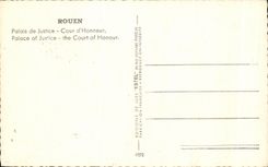 CPA Rouen Law courts Main courtyard