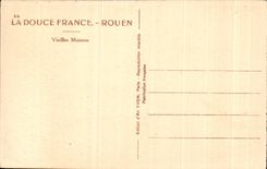 CPA Rouen Old women Houses