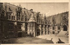 CPA Rouen Law courts Built in 1499 pennies Louis XII