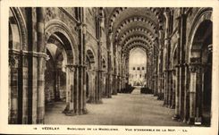 CPA Vezelay Basilica Of the Overall picture Madeleine Of the Nave