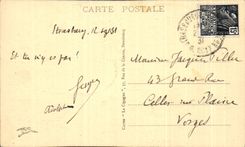 CPA Cathedral of Strasbourg insane Virgins