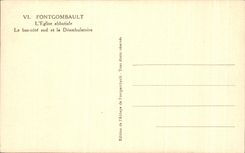 CPA Fontgombault the Abbey church the Low Southern part and Deambulatoire