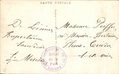 CPA Lisieux Street of Peace Gate of I' Eglise