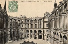 CPA Saint Germain En Laye Le Musee La Cour