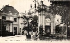 CPA Aix Les Bains the Large Circle Entrance