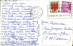 CPA Paris the New Bridge Seen Of the Bank Of the Seine