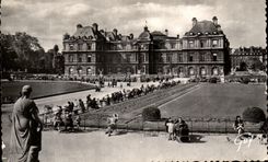 CPA Paris And Its Wonders Garden And Palate Of Luxembourg