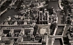 Air CPA Paris Vur Church Notre Dame de Paris