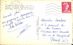 CPA Chamonix alt the Valley of Chamonix and Mont Blanc Seen of Flegere