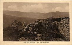 Montaje co de CPA Pared pagana y Dreistein de Odile