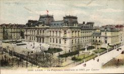 CPA Lyon Prefecture built in 1885 by Louvier
