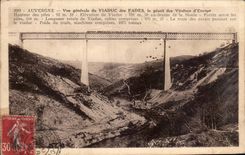 CPA Auvergne View of the Viaduct of Insipid the Giant of Viadues d' Europe