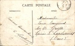 CPA Caen Rue et Eglise Saint Pierre