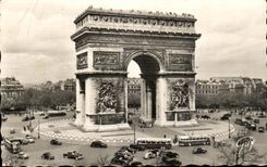 CPA Paris Et Ses Merveilles La place de l'arc de triomphe 