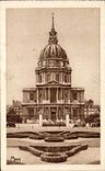 CPA Paris Dome of Invalides