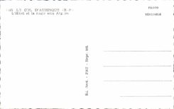 CPA el collar D Aubisque el hotel y el camino hacia argeles