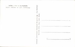 Puerto de CPA del lavabo interno de La Rochelle y de los barcos secos del puerto