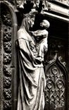 CPSM L'Auvergne Riom Eglise du Marthuret La Vierge a I'Oiseau