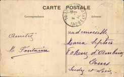 CPA Biarritz le rocher de la vierge