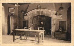 CPA Castle De Montrottier Museum Leon Ponds Room Of the Guards