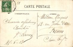 CPA Veigne Parc Du Chateau Du Courieres Fontaine